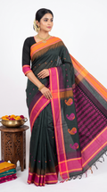 Asami Cotton Multi Colour Saree